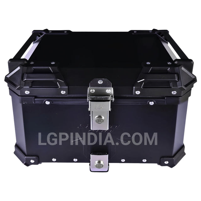 LGP 45L Black Speed 400 aluminum motorcycle top box


