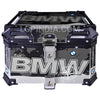 LGP 45L BMW-style aluminum motorcycle top box with backrest

