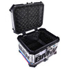 LGP 45L BMW-style aluminum motorcycle top box with backrest

