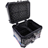 LGP 45L BMW-style aluminum motorcycle top box with backrest

