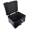 LGP 45L black aluminum motorcycle top box with backrest