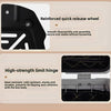 LGP 45L white aluminum motorcycle top box with backrest

