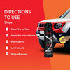 VISTA Auto Care Trim Restorer 250 ml for restoring faded automotive exterior plastic and vinyl trim