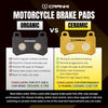 CRANK1 CRM741 ceramic rear brake pads for Triumph Tiger 800 XR 2015-2018
