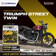 CRANK1 CRM043/2 ceramic rear brake pads for Triumph Street Twin