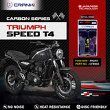 CRANK1 Carbon Front Brake Pads CFB902 for Triumph Speed T4
