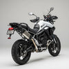 Barrel Storm stainless steel slip-on exhaust for Triumph Tiger 900 GT 2025 adventure motorcycle