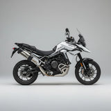 Barrel Storm stainless steel slip-on exhaust for Triumph Tiger 900 GT 2025 adventure motorcycle