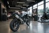 Barrel Storm stainless steel slip-on exhaust for Triumph Tiger 900 GT 2025 adventure motorcycle