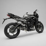 Outlaw 2.0 stainless steel full system exhaust for Triumph Street Triple 765 2023 2024 2025