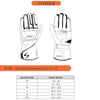 Scala Typhoon black waterproof motorcycle riding gloves


