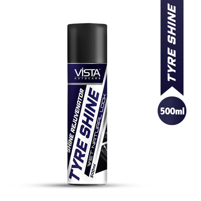 Vista Auto Care Tyre Shine Spray 500ml car and bike tyre polish

