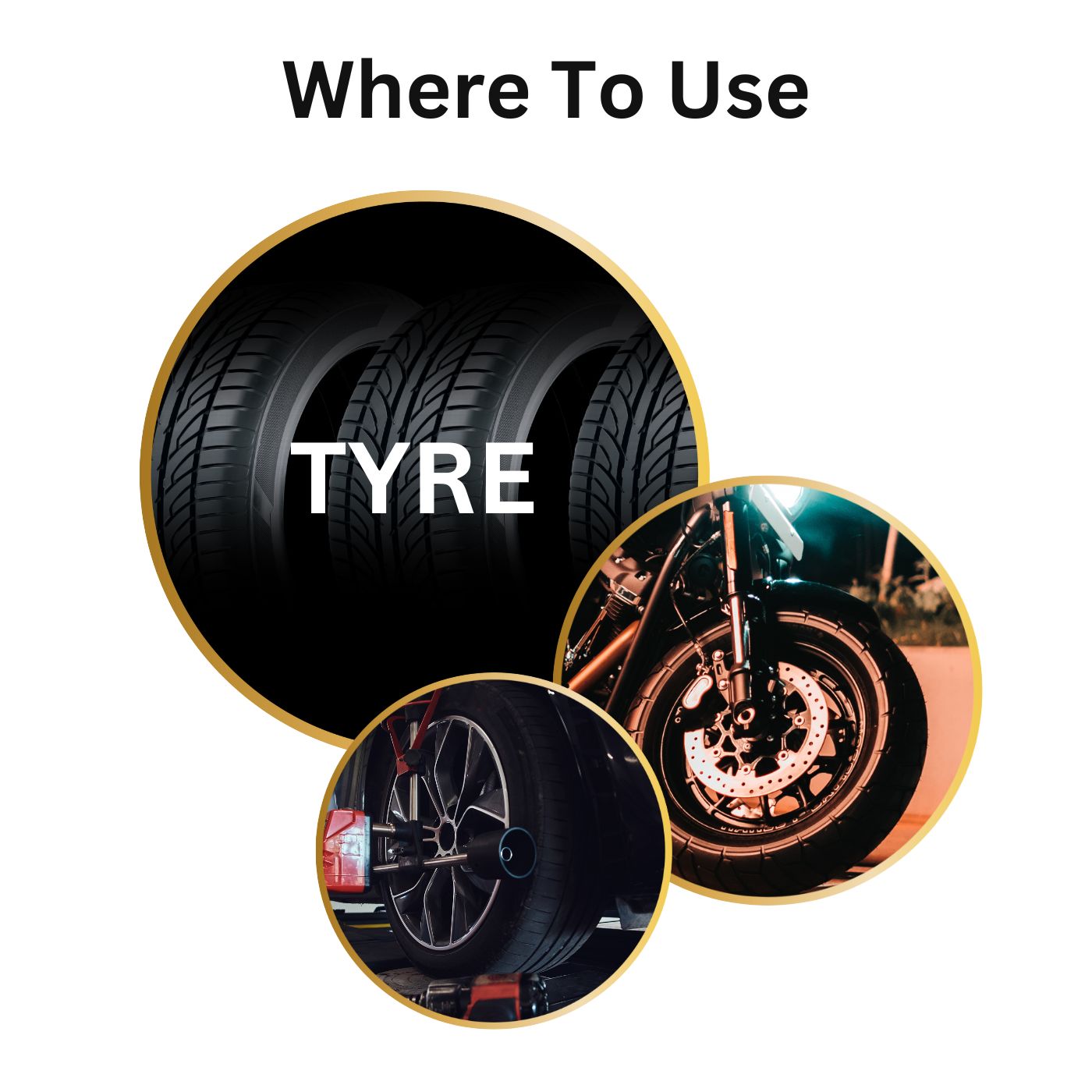 Vista Auto Care Tyre Shine Spray 500ml car and bike tyre polish

