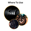 Vista Auto Care Tyre Shine Spray 500ml car and bike tyre polish

