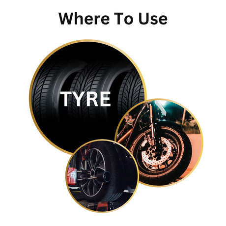 Vista Auto Care Tyre Shine Spray 500ml car and bike tyre polish

