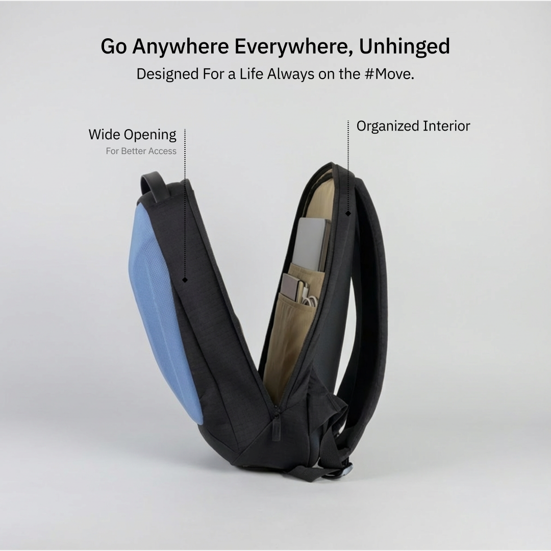 Vantora Switch Sling Backpack 15L – Convertible Water-Resistant Everyday Carry Bag for Work, Travel and Daily Commute