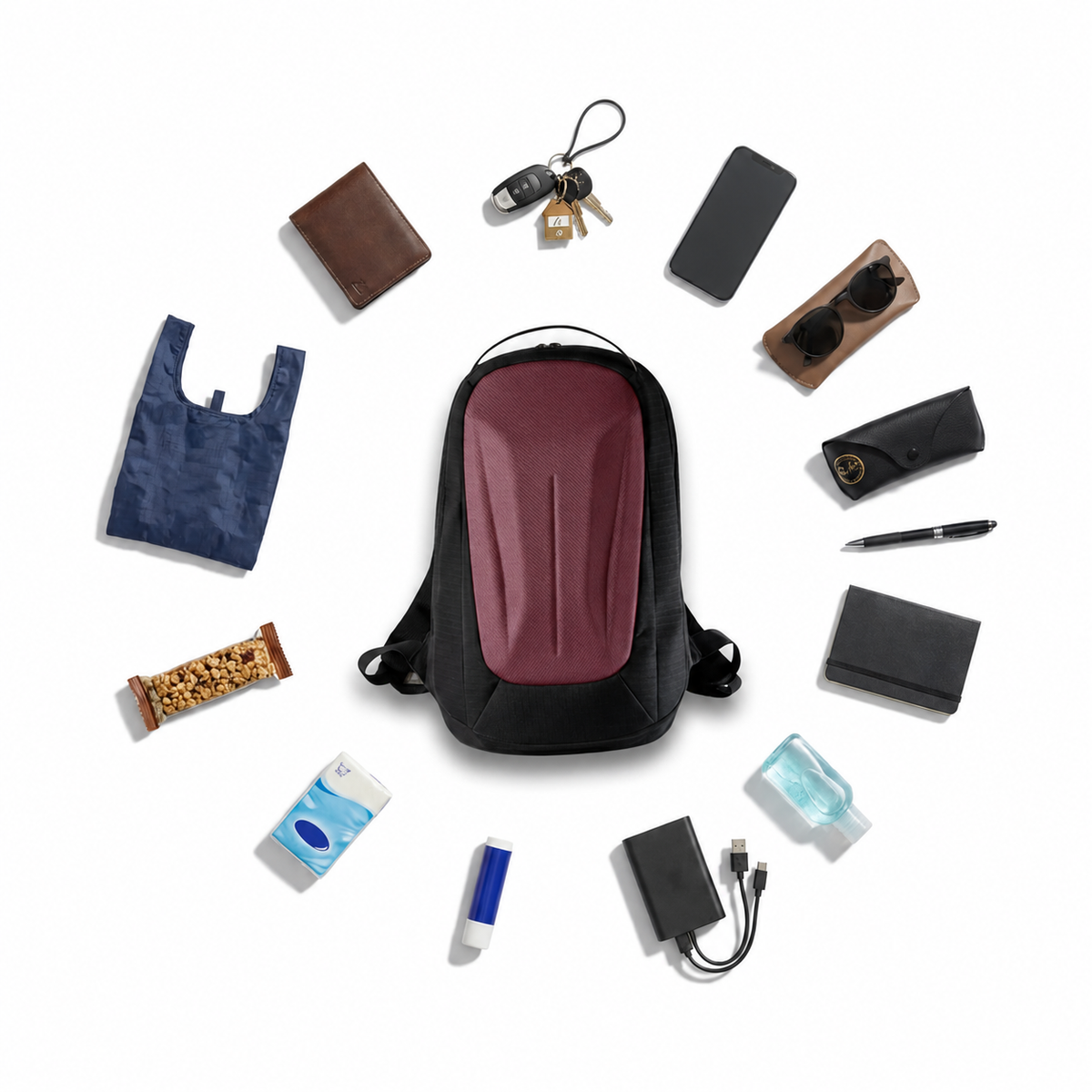 Vantora Switch Sling Backpack 15L – Convertible Water-Resistant Everyday Carry Bag for Work, Travel and Daily Commute