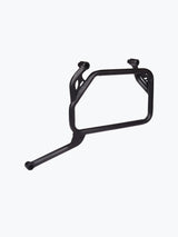 Aragorn saddle stay installed on Royal Enfield Himalayan 450 black mild steel luggage support