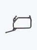 Aragorn saddle stay installed on Royal Enfield Himalayan 450 black mild steel luggage support
