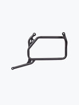 Aragorn saddle stay installed on Royal Enfield Himalayan 450 black mild steel luggage support