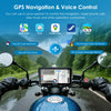 Carpuride W602BS Pro 6-inch BMW motorcycle CarPlay display
