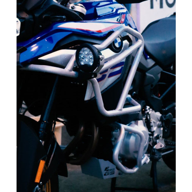 MotoCare upper lower crash guard BMW F850 GS black installed