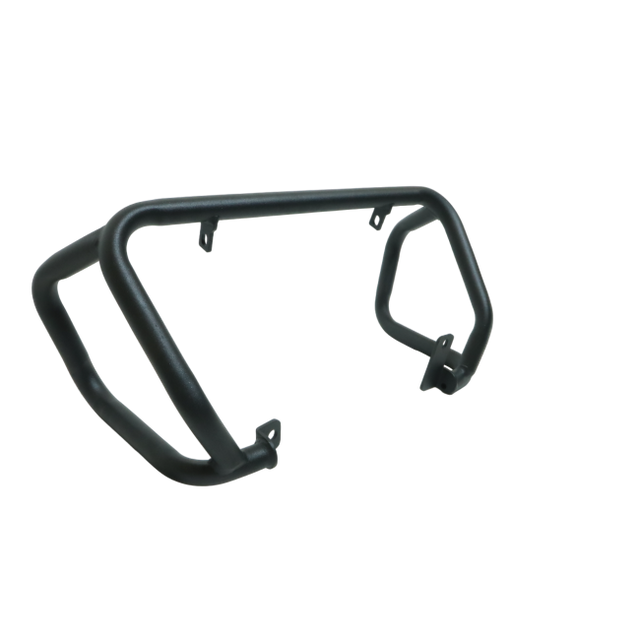 MotoCare Upper Lower Crash Guard Black BMW G 310 GS front view
