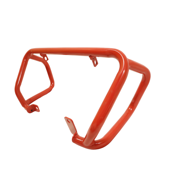 MotoCare Upper Lower Crash Guard Red BMW G 310 GS front view