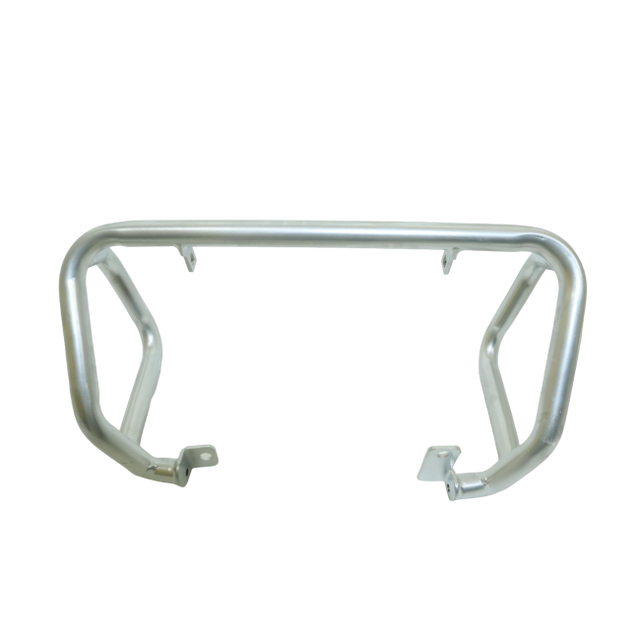MotoCare Upper Lower Crash Guard Silver BMW G 310 GS front view