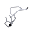 MotoCare white upper lower crash guard for TVS Apache RTX 300 engine frame protection motorcycle accessory