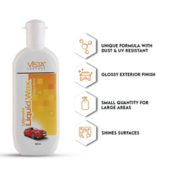 Vista Auto Care Ultimate Liquid Car Wax 100ml hydrophobic car paint protection

