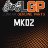 LGP MK02 60W LED spotlight for bike
