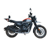 Barrel Rogue 2.0 exhaust Yezdi Scrambler with link pipe performance slip on exhaust India