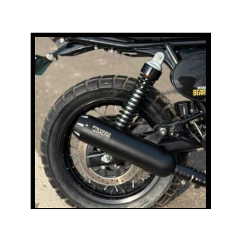 Rhino Racing Scramjet V1 304 stainless steel performance exhaust with DE-CAT option for Royal Enfield Bear 650