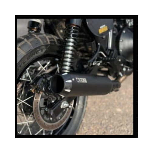 Rhino Racing Scramjet V1 304 stainless steel performance exhaust with DE-CAT option for Royal Enfield Bear 650