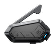 EDYELL V1 Motorcycle Bluetooth Helmet Headset with 24 Rider 2KM Intercom and Hi-Fi Helmet Speakers