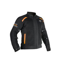 Moto Torque VENTO Riding Jacket KTM Orange | CE Level 2 Armored Motorcycle Jacket with 3M Reflective High Visibility Safety Gear