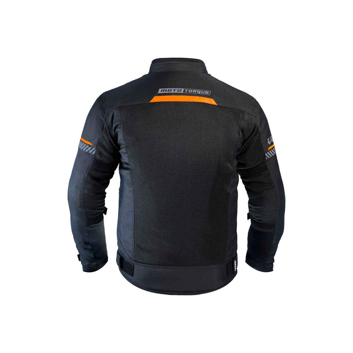 Moto Torque VENTO Riding Jacket KTM Orange | CE Level 2 Armored Motorcycle Jacket with 3M Reflective High Visibility Safety Gear