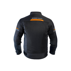 Moto Torque VENTO Riding Jacket KTM Orange | CE Level 2 Armored Motorcycle Jacket with 3M Reflective High Visibility Safety Gear