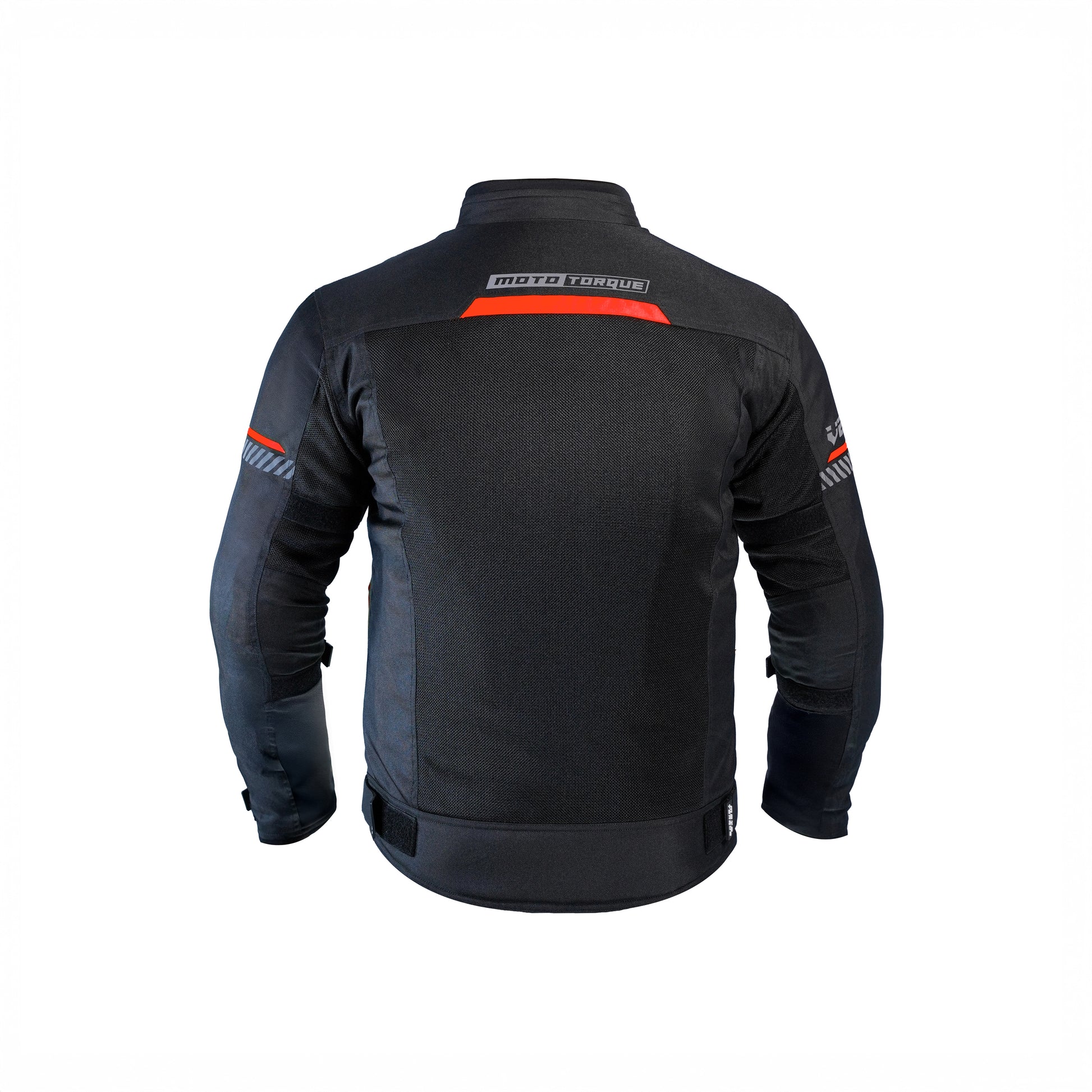 Moto Torque VENTO raging red riding jacket front view CE Level 2 armor