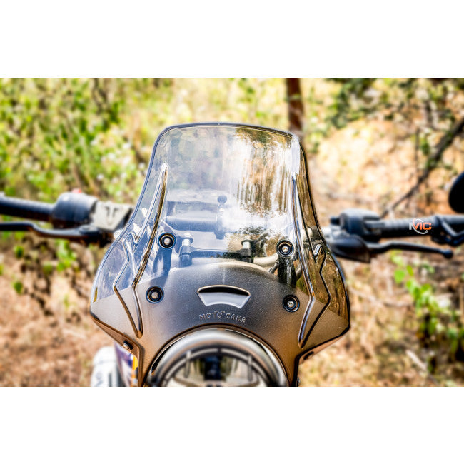 Smoke MotoCare Polycarbonate Visor for Triumph Speed T4

