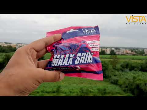 Vista Auto Care MAAX Shine Pack of 8 car and bike polish sponges

