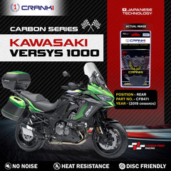CRANK1 CFB471 carbon rear brake pads for Kawasaki Versys 1000 2019 onwards