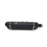 Red Rooster Vertex Black Matte Exhaust for Royal Enfield Himalayan and Scram 411 performance upgrade