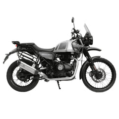 Red Rooster Vertex Matte Exhaust for Royal Enfield Himalayan and Scram 411 adventure bike exhaust upgrade