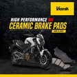 Ceramic brake pads for Iron 883 2010-2013