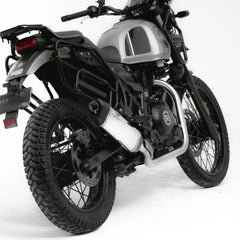 Red Rooster Vertex Polish Exhaust for Royal Enfield Himalayan and Scram 411 performance exhaust upgrade