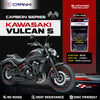 CRANK1 CFB471 Carbon Brake Pads for Kawasaki Vulcan S Rear