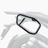 Auto Engina Saddle Stay for Triumph Scrambler 400X in black for soft saddle bags and motorcycle luggage support
