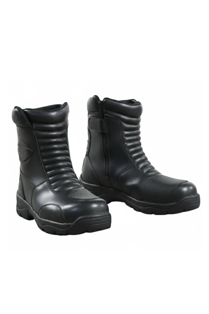 Lone Ranger Wanderer Leather Long Touring Motorcycle Riding Boots
